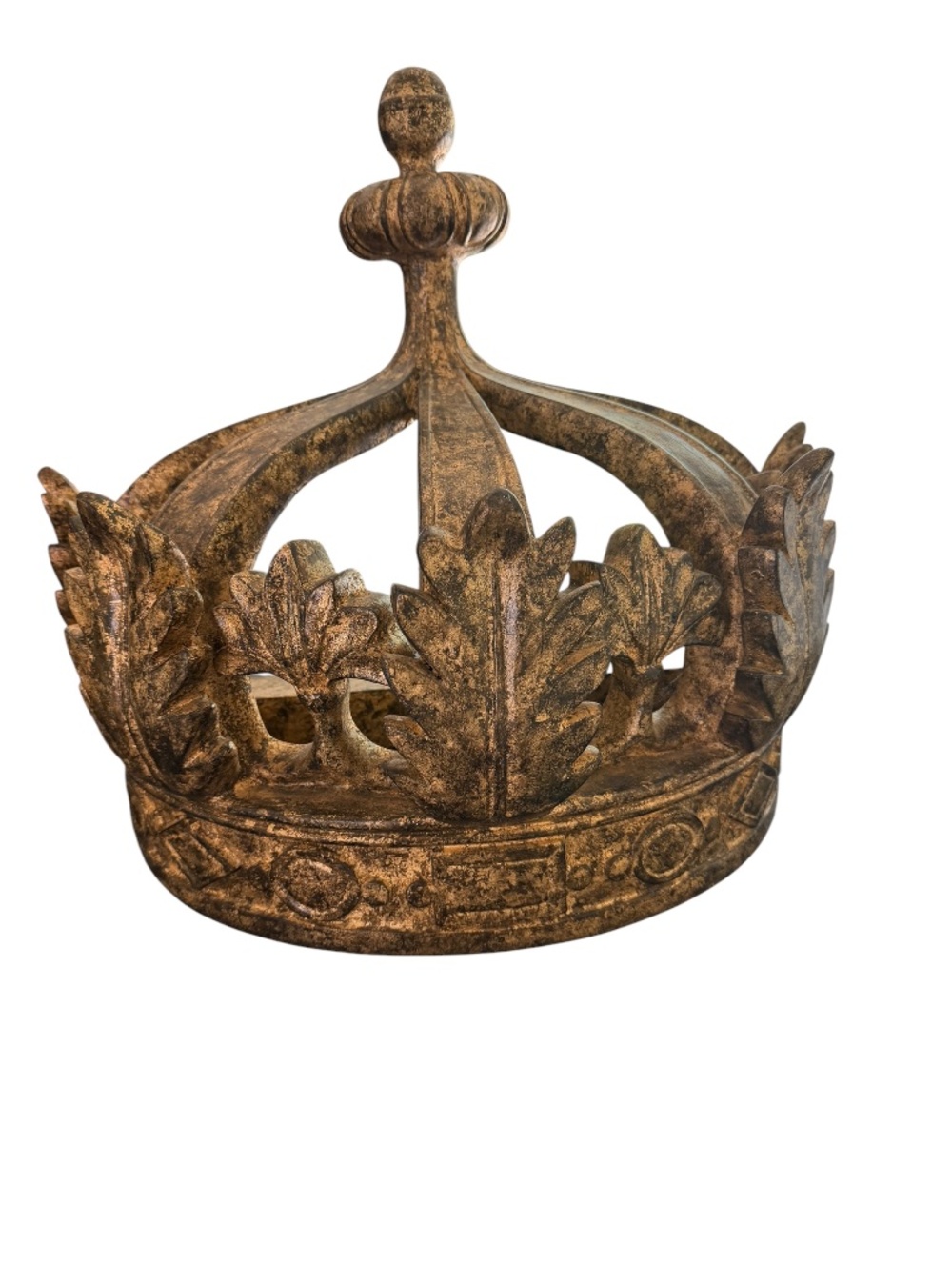 RH - Gilt Demilune Canopy Bed Crown